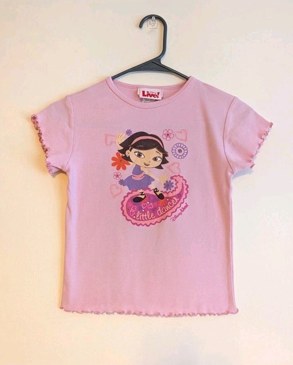 Disney Live Little Einsteins June Scallop Hem T Shirt Little Dancer Ballet Heart